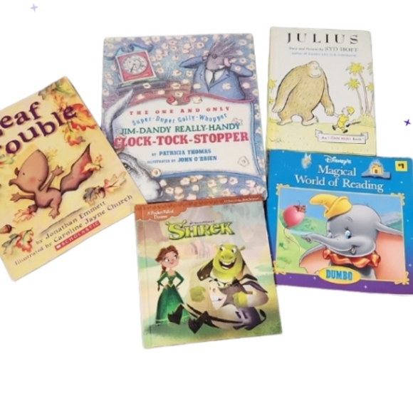 Classic vintage and modern childrens book lot of 5 - Picture 1 of 14